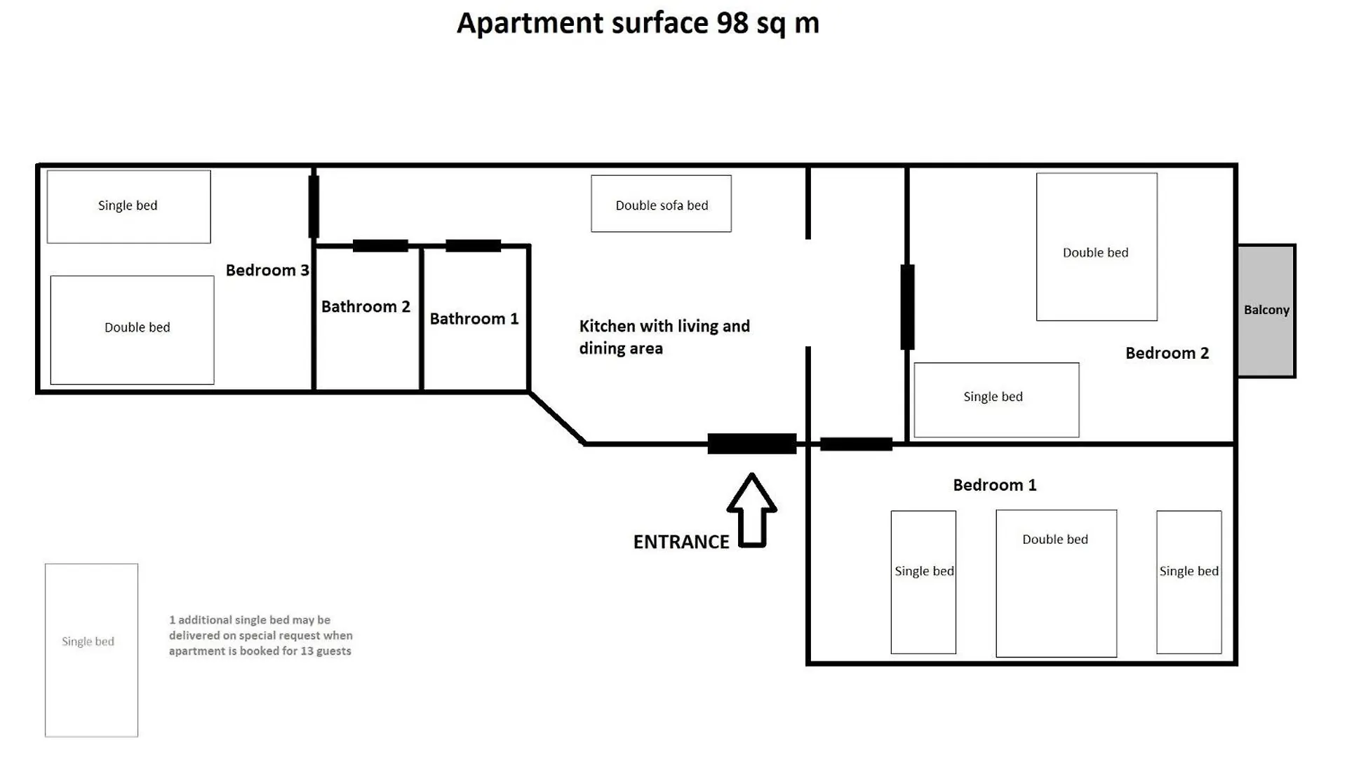 Apartament Castle View Krasinskiego Avenue Kraków